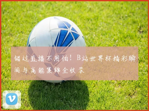 错过直播不用怕！B站世界杯精彩瞬间与高能集锦全收录